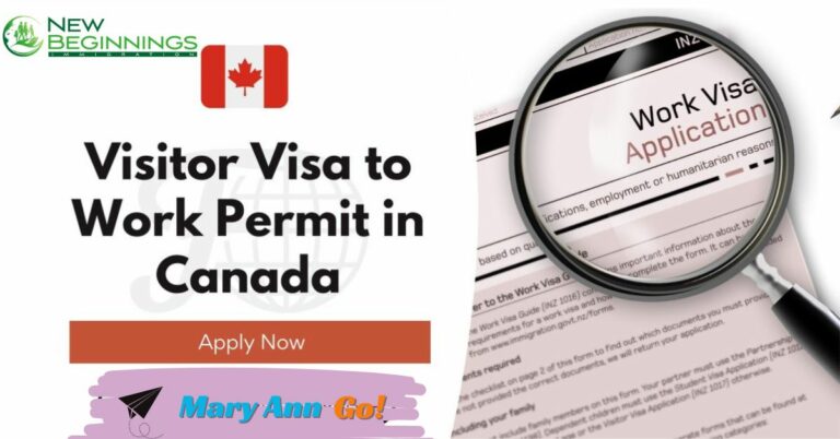 Visitor Visa to Work Permit Canada