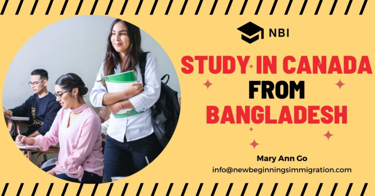 Study In Canada From Bangladesh In 2024